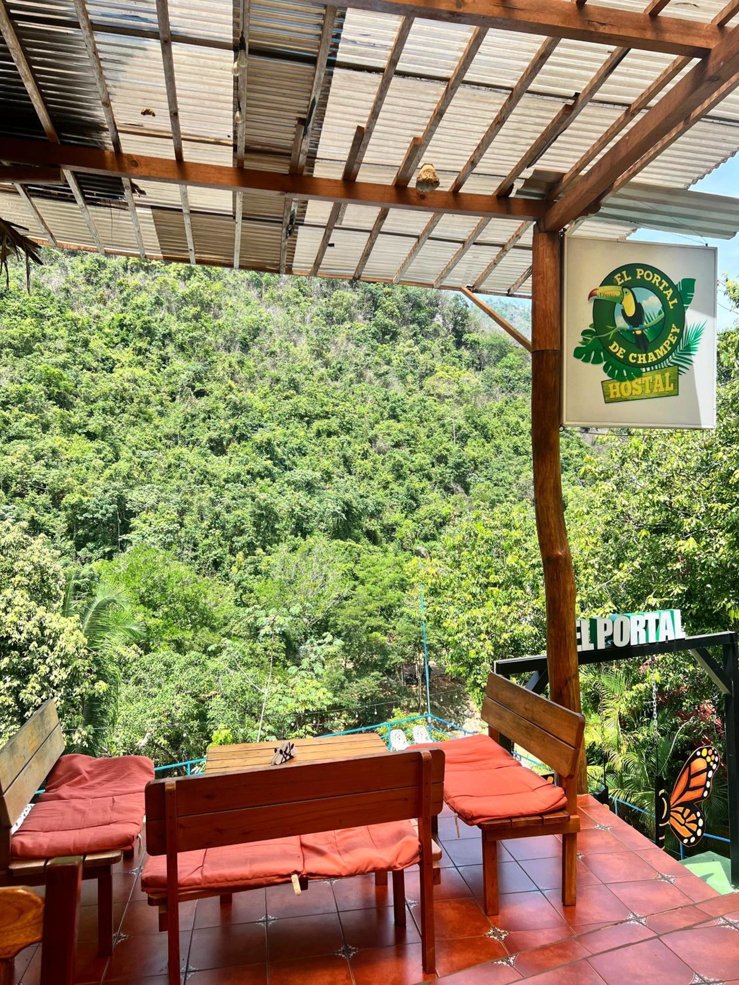 El Portal De Champey Hostel Lanquín Buitenkant foto