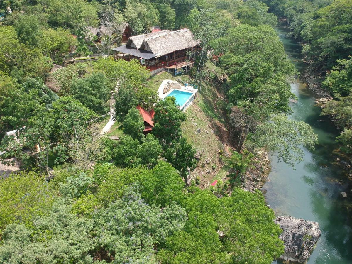 El Portal De Champey Hostel Lanquín Buitenkant foto